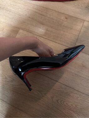 Designer inspired red bottoms Kate 70mm